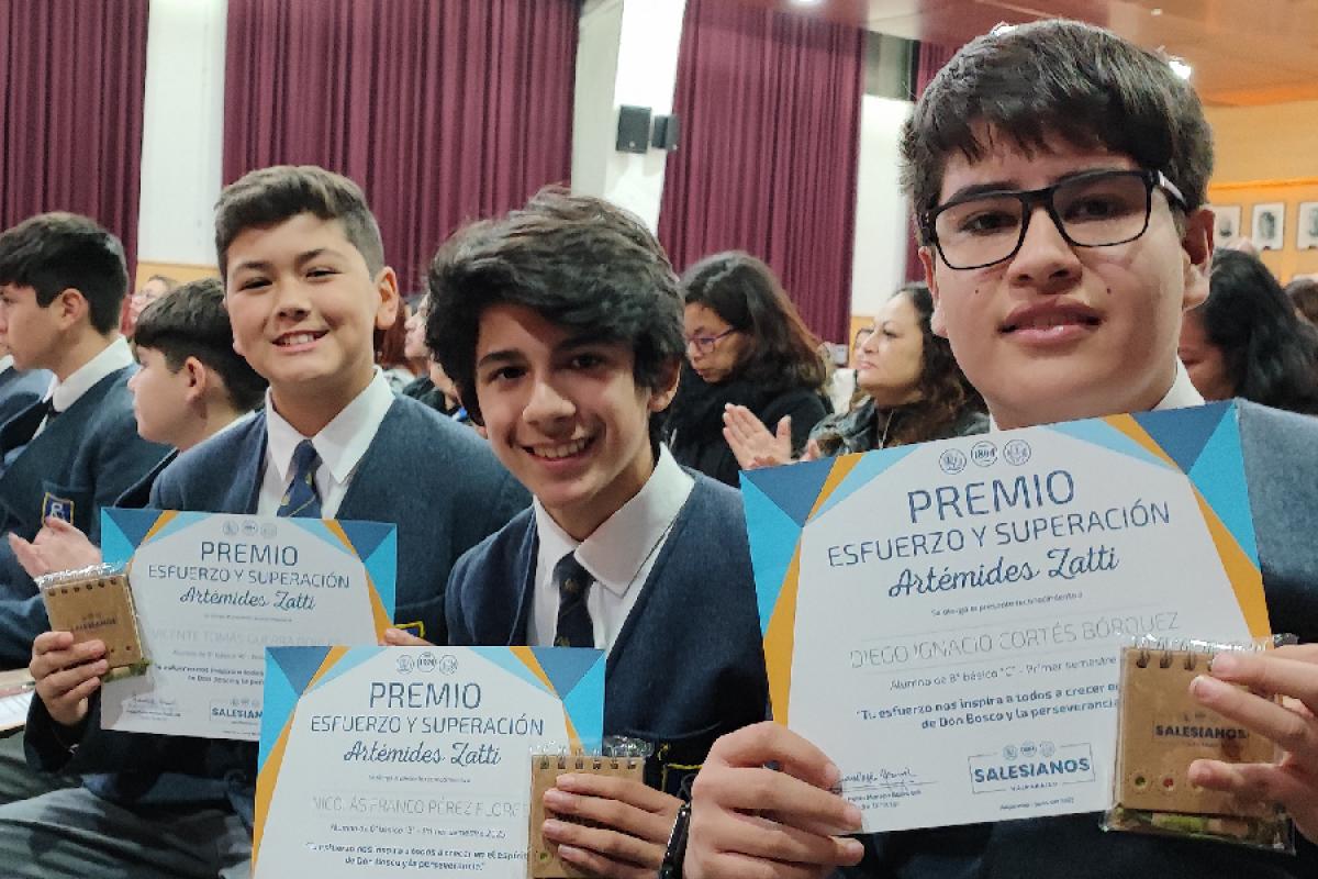 Premiación al Esfuerzo y Superación