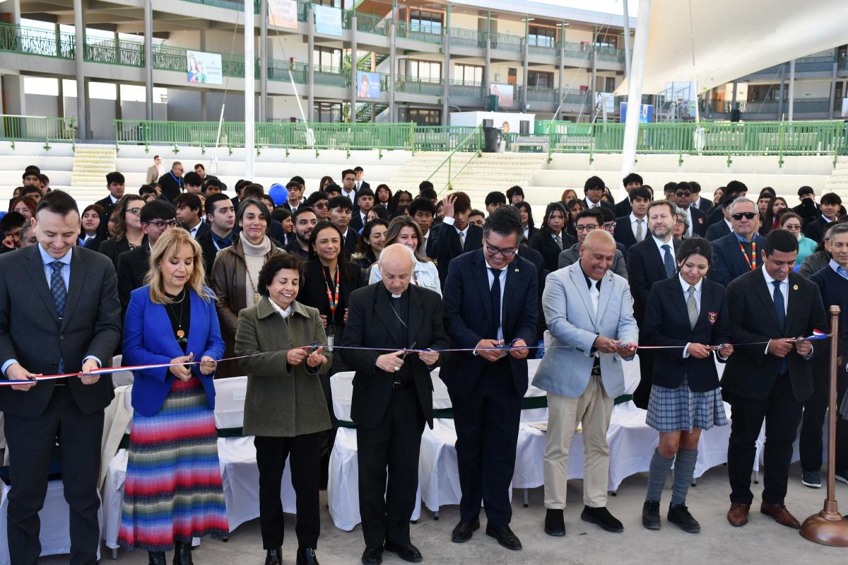 Inauguración etapa 6.1 Colegio Don Bosco Calama