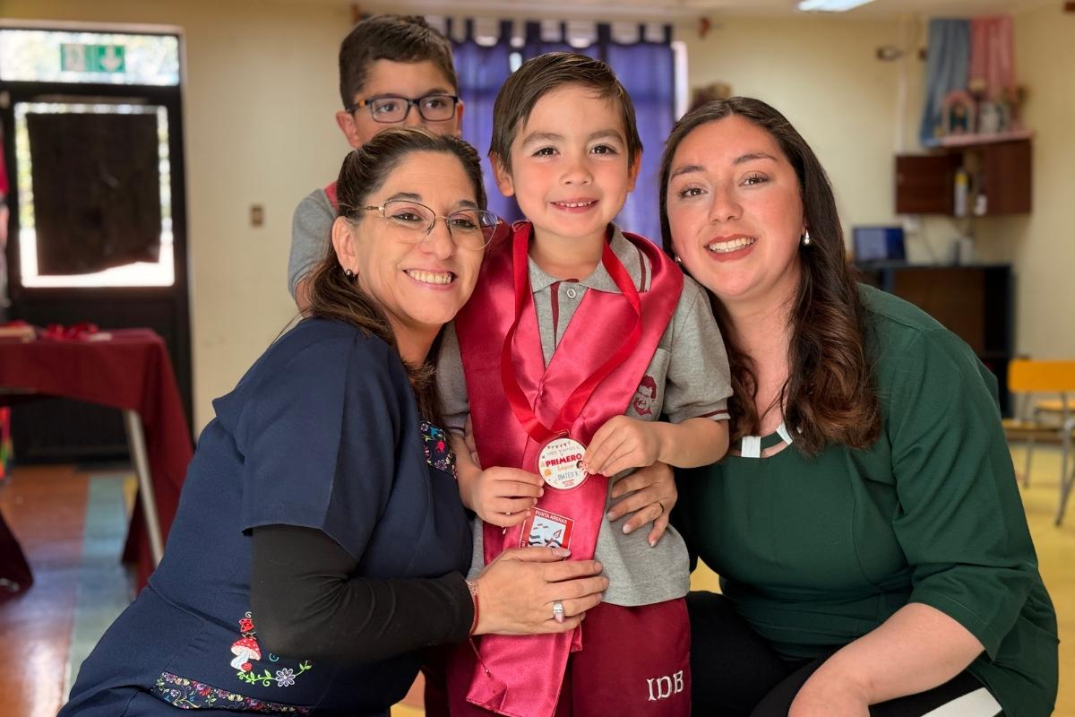 Kinder del Instituto Don Bosco cierra ciclo inicial
