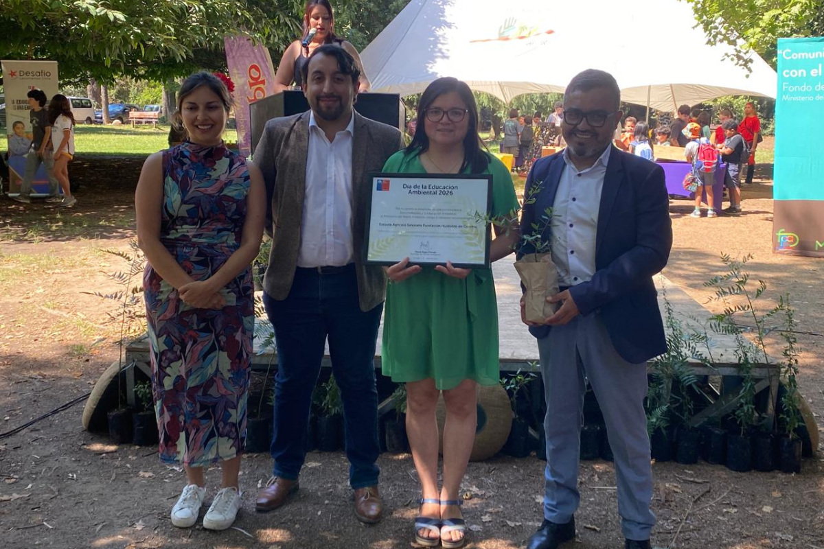 Salesianos Catemu reconocido por su excelencia en Certificación Ambiental